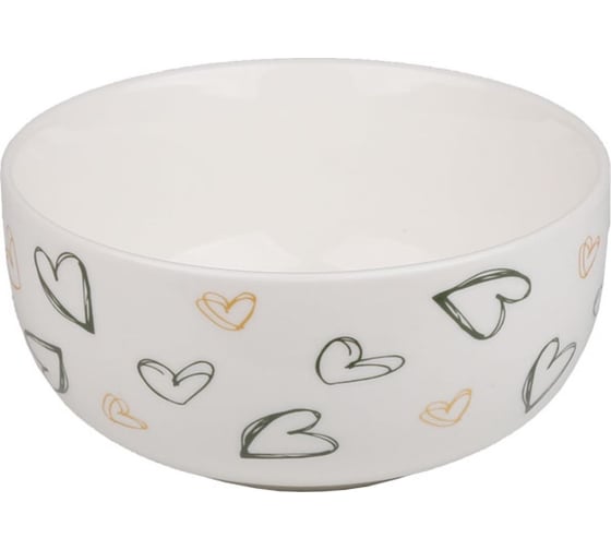 Керамическая миска PERFECTO LINEA 500 мл, Hearts 30-825526