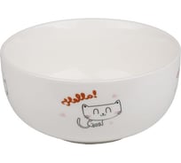 Керамическая миска PERFECTO LINEA 500 мл, Hello Cat 30-825527
