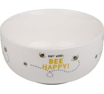 Керамическая миска PERFECTO LINEA 500 мл, Bee Happy! 30-825522