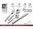 Набор столовых приборов PERFECTO LINEA 24 шт., матовый, серия Majestic 21-250120M 2