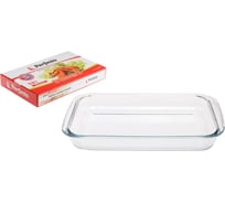 Форма из жаропрочного стекла PERFECTO LINEA 3.0 л, прямоугольная, 393x236x52 мм, в упаковке, 12-300011