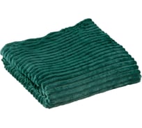 Флисовое покрывало PERFECTO LINEA 150x200 см, зеленое, серия Sleep mood 60-150212