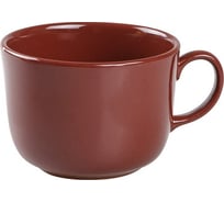 Кружка керамическая PERFECTO LINEA 590 мл, серия Мерсин, шоколад 19-126604