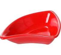 Салатник PERFECTO LINEA керамический, 160 мм, треугольный, серия Бурса, красный 18-172509