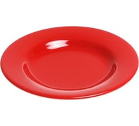 Тарелка глубокая PERFECTO LINEA керамическая, 211 мм, круглая, серия Лапсеки, красная 17-121509