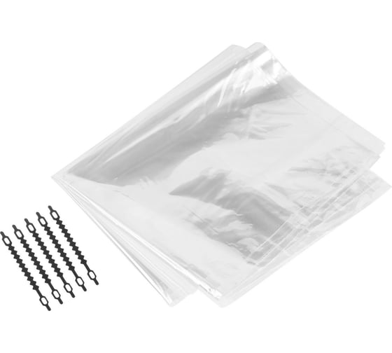Пакеты для запекания с клипсами PERFECTO LINEA 35x43 см, 5 шт., 10 упаковок 45-003543К 1