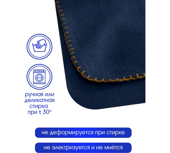 Плед флисовый Бахрома, полиэстер 130x150см, цвета в ассортименте ND Home 307649