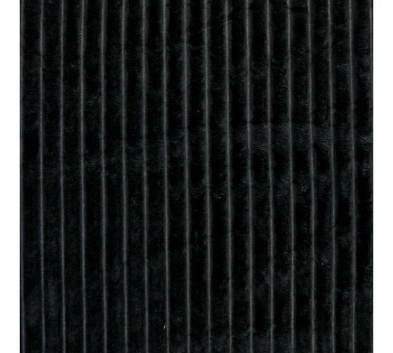 Плед велсофт Полоски, черный, полиэстер 200x220см, 260 г/м ND Home 311653