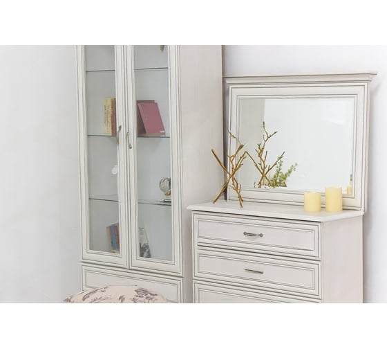 Зеркало Anrex 100, TIFFANY, цвет вудлайн кремовый 650711