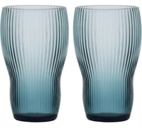 Набор стаканов для воды BILLIBARRI Nubina 310 мл, 2 шт., синий 806684347404