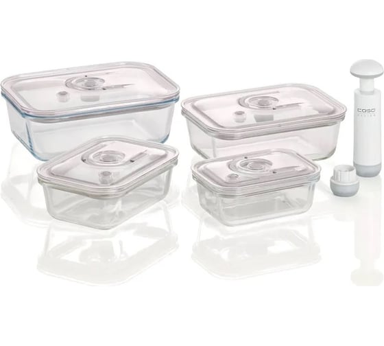 Контейнеры вакуумные CASO VacuBoxx E-set 1