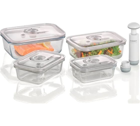 Контейнеры вакуумные CASO VacuBoxx E-set