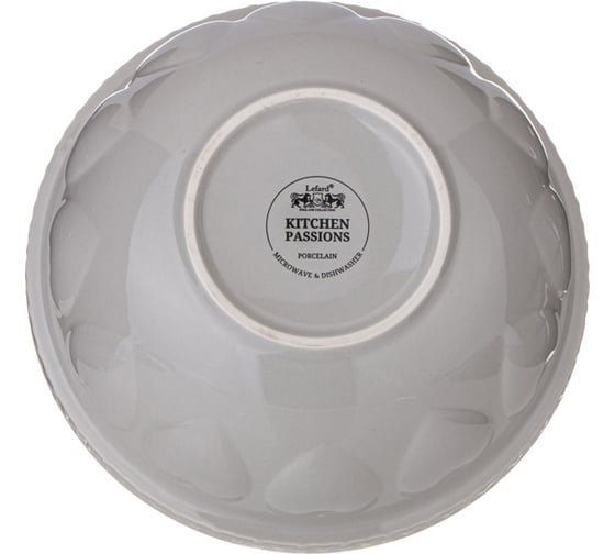 Салатник Lefard для смешивания и сервировки kitchen passion 20,50 см серая 424-070