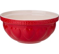 Салатник Lefard для смешивания и сервировки kitchen passion 20,50 см красная 424-067