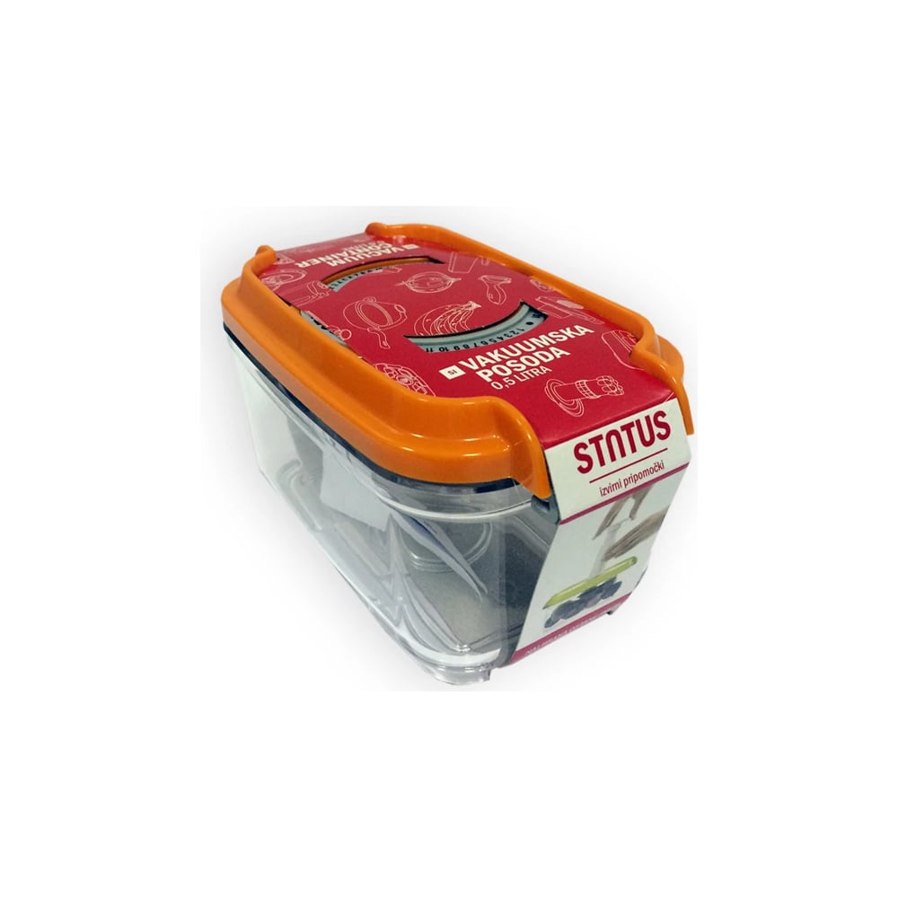 Контейнер для вакуумного упаковщика STATUS VAC-REC-05 Orange - выгодная ...