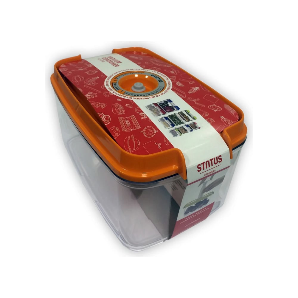 Контейнер для вакуумного упаковщика STATUS VAC-REC-45 Orange - выгодная ...
