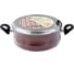 Кастрюля низкая с крышкой Vitrinor Authentique Burgundy 26 02104234 4
