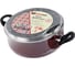 Кастрюля низкая с крышкой Vitrinor Authentique Burgundy 26 02104234 5