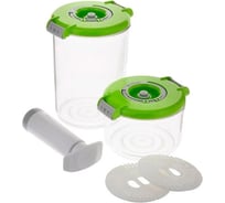 Контейнеры для вакуумных упаковщиков STATUS VAC-RD-Round Green