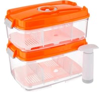 Контейнеры для вакуумных упаковщиков STATUS VAC-REC-Bigger Orange