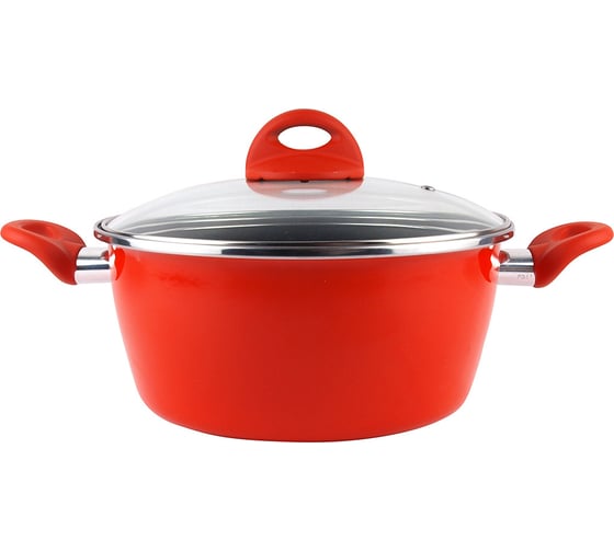 Кастрюля низкая с крышкой Vitrinor Pomodoro 24 02107960