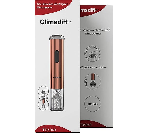 Штопор электрический Climadiff TB5040