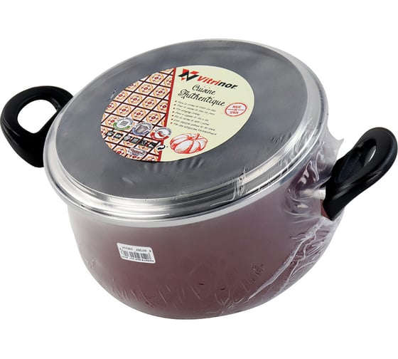 Кастрюля с крышкой Vitrinor Authentique Burgundy 22 02104231
