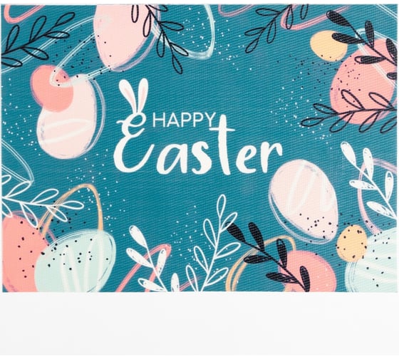 Салфетка на стол Доляна Happy Easter ПВХ, 40x29 см 7314525 1