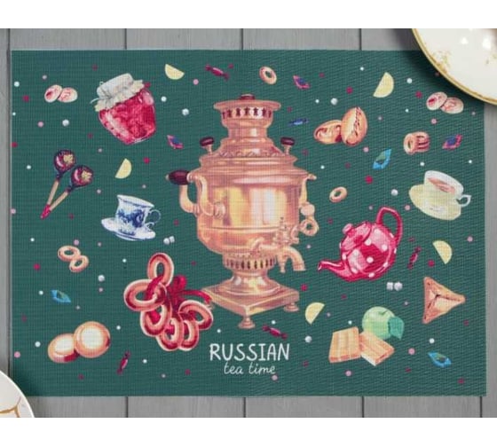 Салфетка на стол Доляна Russian tea 40x29 см 9596172