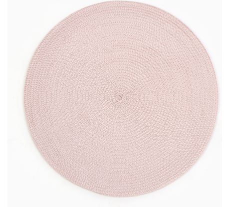 Салфетка сервировочная Доляна Классика розовый, 38 см 10058478