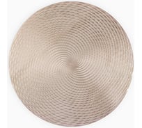 Салфетка сервировочная Доляна золото, 38 см 9689115