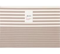Салфетка на стол Доляна бежевый, 45x30 см 10058504
