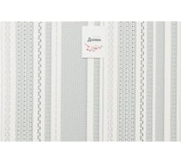 Салфетка на стол Доляна белый/зеленый, 45x30 см 10058518