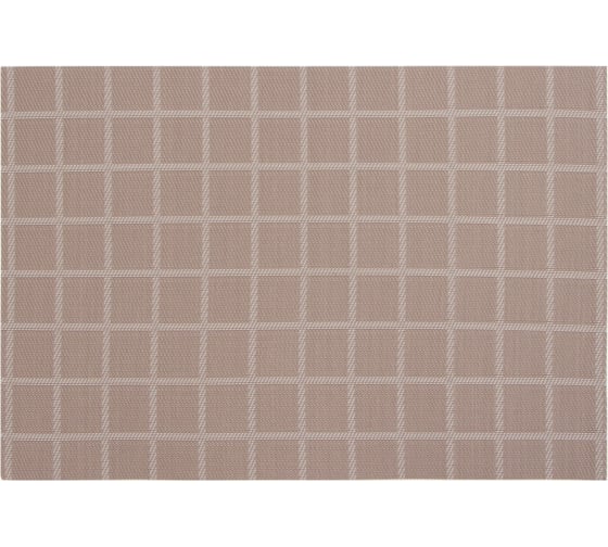 Салфетка на стол Доляна коричневый, 45x30 см 10062228