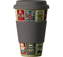 Стакан из бамбукового волокна Areon ЭКО BambooCup, Автомобили, 400 мл 280-440