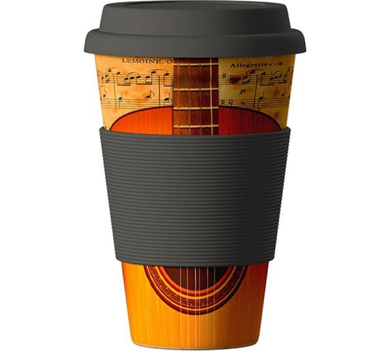 Стакан из бамбукового волокна Areon ЭКО BambooCup, Гитара, 400 мл 280-438 1