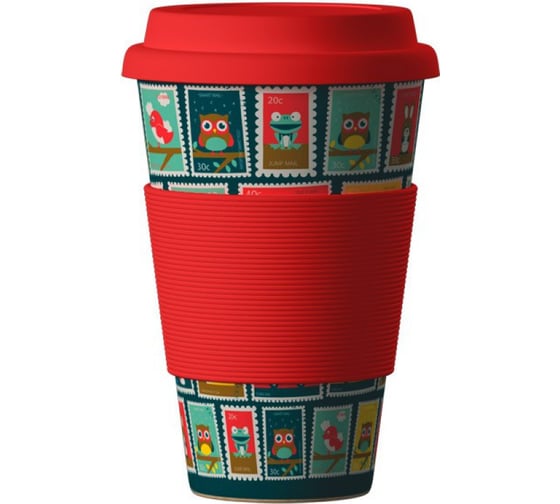 Стакан из бамбукового волокна Areon ЭКО BambooCup, Марки, 400 мл 280-387 1