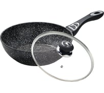 Сковорода-вок MercuryHaus 30 см, с крышкой МС-7300