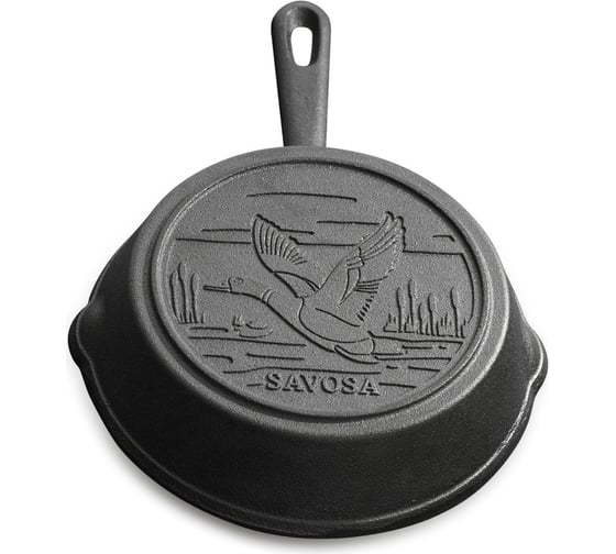 Чугунная сковорода SAVOSA 20 см, YT-071 AB-YT-071