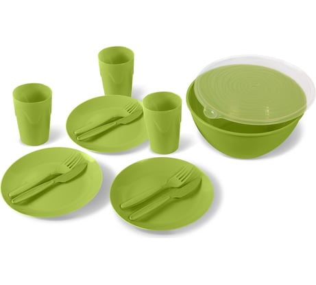 Набор посуды для пикника на 3 персоны Martika Трио С615