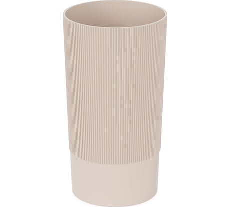 Ваза под срезку ЗПИ "Альтернатива" Версаль Д150мм, В280мм бежевый М8938