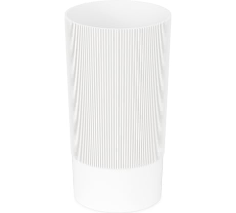 Ваза под срезку ЗПИ "Альтернатива" Версаль Д150мм, В280мм белый М8937