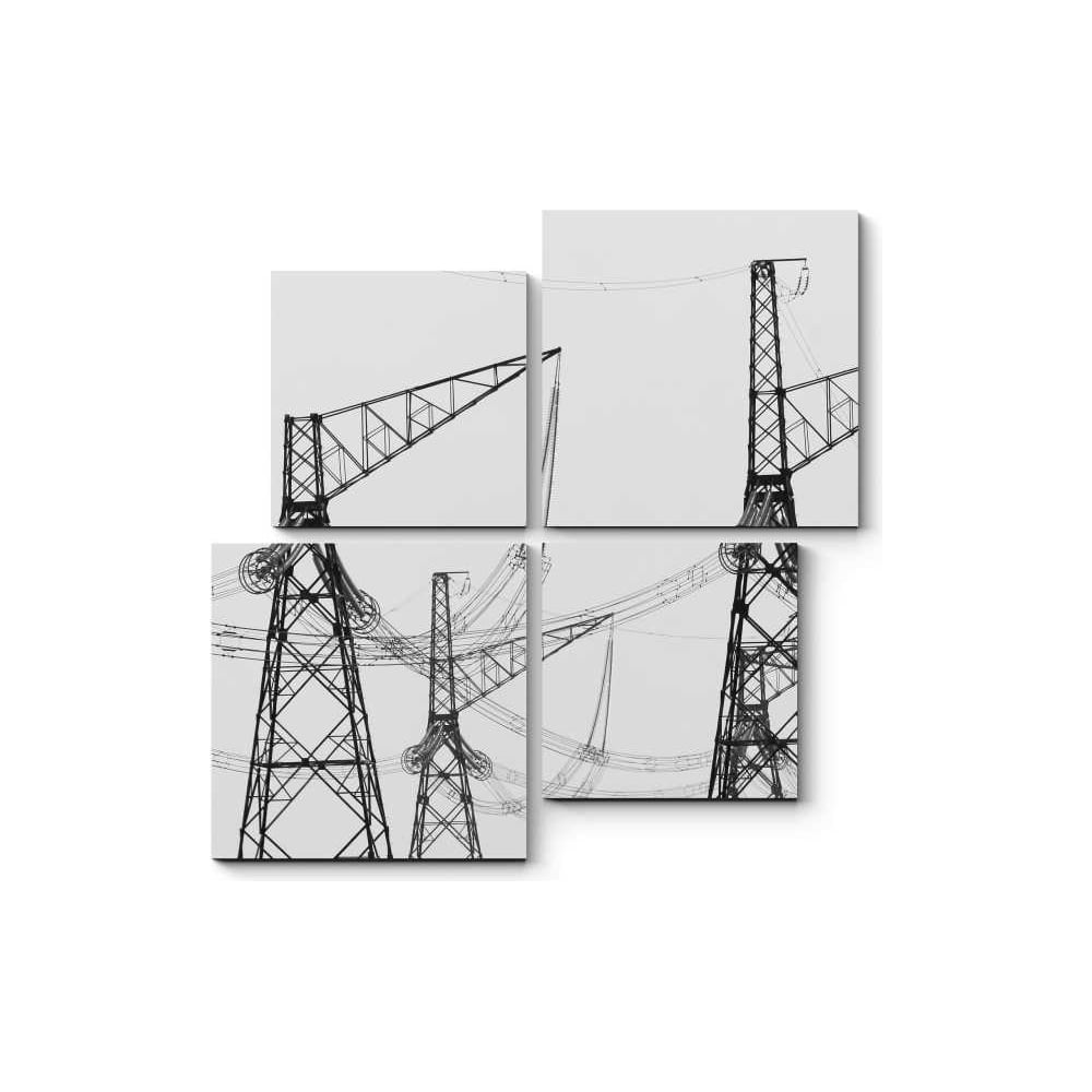 Картина Picsis Электрические вышки 5051-13388777 - выгодная цена ...