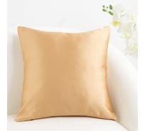 Декоративная подушка Этель 40x40 см Дамаск AMBER SOLID 100% полиэстер 2846258