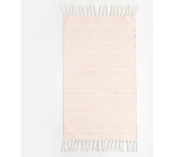 Ковер Этель Strip Blush 50x80 ± 3 см, 1400 г/кв.м, 100% хлопок 5083336 1