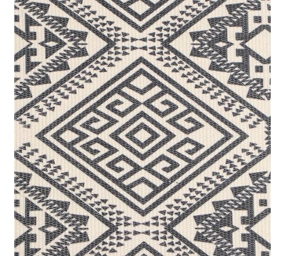 Ковер Этель Графический узор 60x90 см, 50% хлопок, 50% полиэстер 10122564