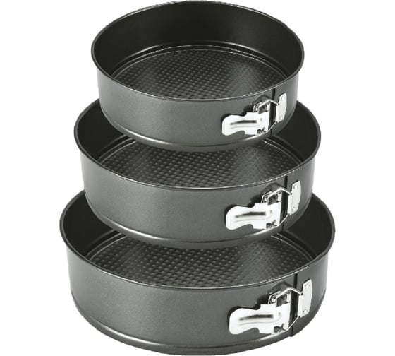 Формы для выпечки MercuryHaus с покрытием non-stick, 20/22/24 см MC-6189 1