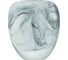 Ваза Gipfel MARBLE 16x14 см. Материал: стекло. Цвет: белый 43171 2