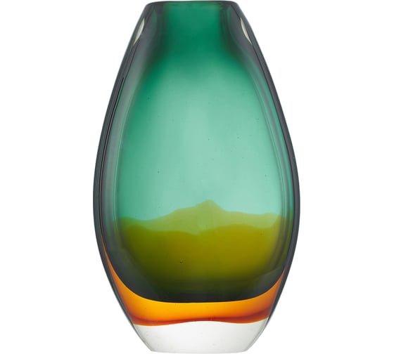 Ваза Gipfel JASPER 25x15 см. Материал: стекло. Цвет: синий 43182