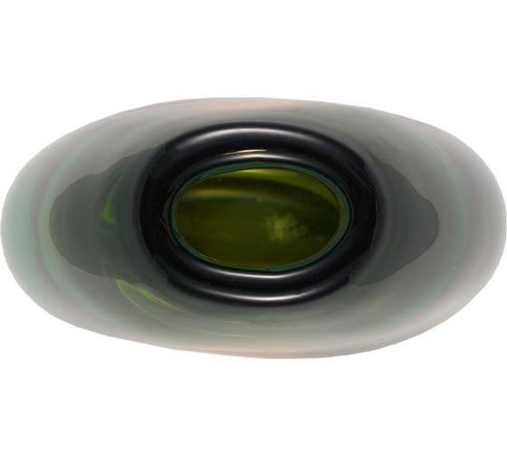Ваза Gipfel JASPER 25x15 см. Материал: стекло. Цвет: синий 43182